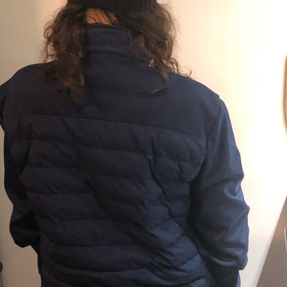 Navy Blue Light Puffer - Picture 2 of 7